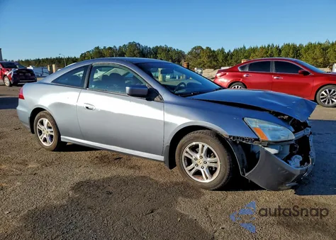 2007 Honda Accord Ex z USA, uszkodzony, nr VIN 1HGCM72707A005631